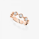 Messika - D-Vibes MM Ring Rose Gold